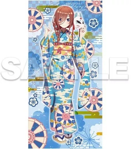 五等分の花嫁∬ 冷感 バスタオル 中野三玖 浴衣 未開封新品 タオル 薄手 スポーツ タオルケット拍卖