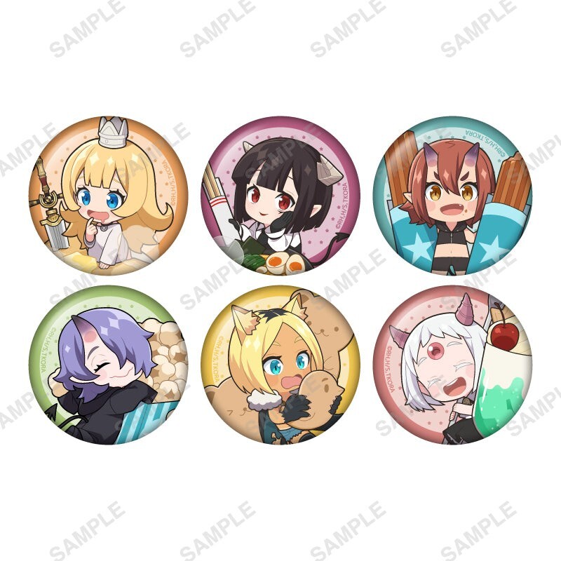 姫様拷問の時間です トレーディング 缶バッジ もぐもぐ ver. 5種セット 姫 トーチャー・トルチュール マオマオちゃん クロル 陰鬼 未使用品拍卖