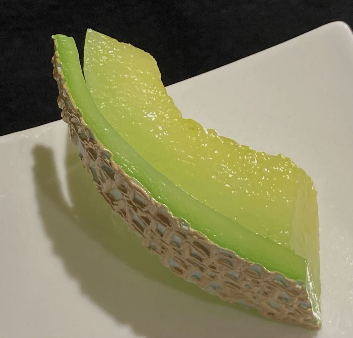 食品サンプル メロンシャトー切り 皮付き拍卖