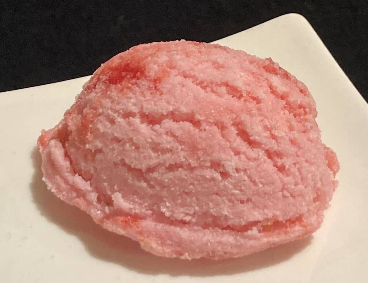 食品サンプル アイス レモン型たまご型 ストロベリーマーブル拍卖