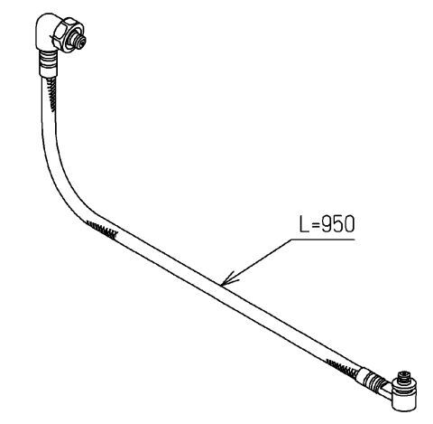 メーカー直送/インボイス対応 TCM1490 TOTO ウォシュレット付属フレキシブル給水ホース 保守部品 新品 適合機種 TCF702 TCF825 TCF8PM22 他拍卖