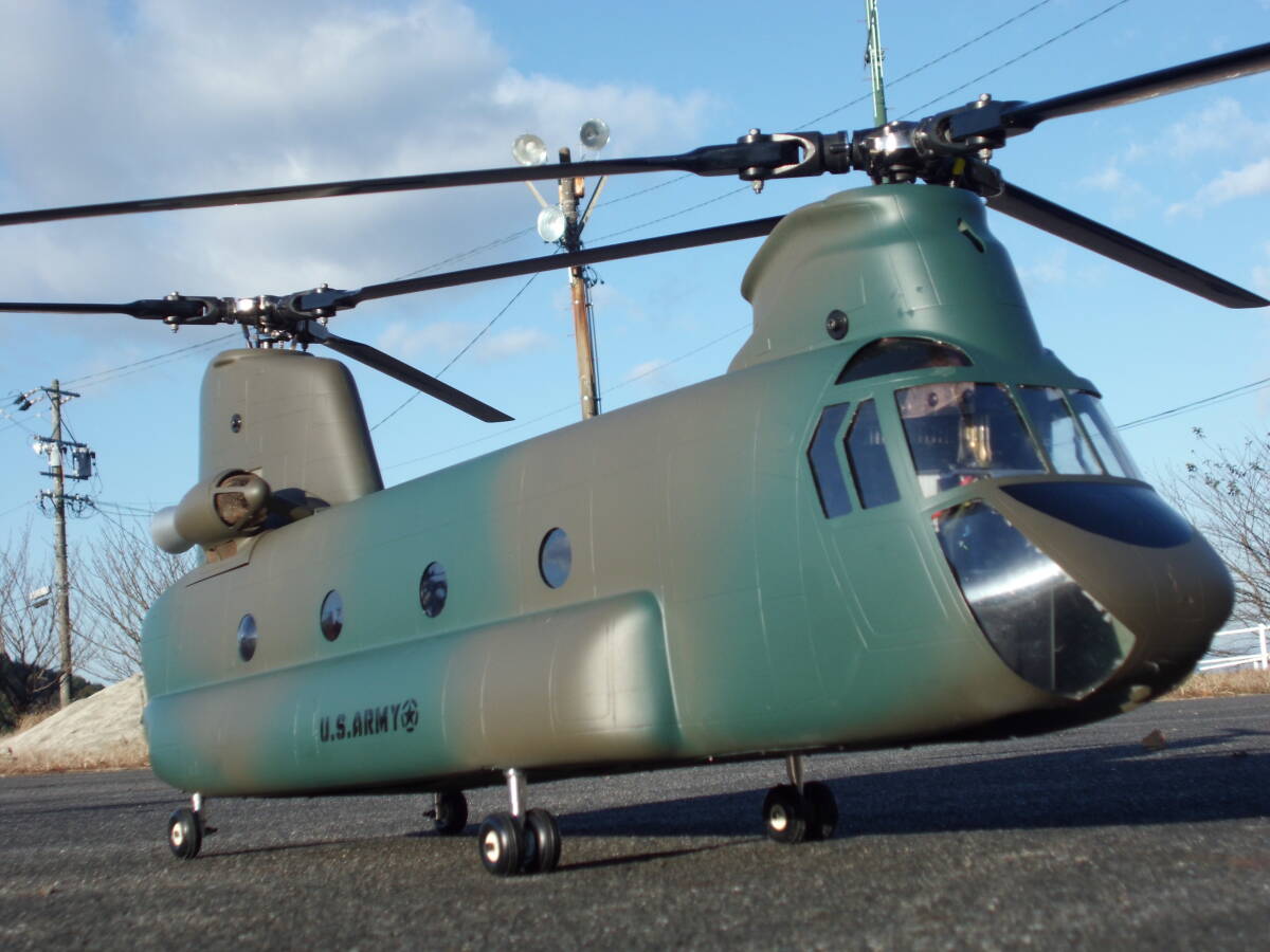 ヒロボー チヌーク電動仕様 フルセット拍卖