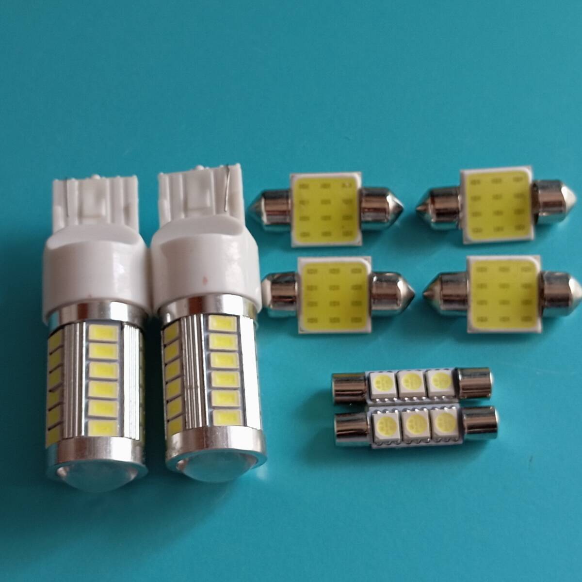 超爆光!アウトランダーPHEV GG2W ルームランプ バックランプ T10 LED 8個セット ホワイト ミツビシ /33/f3/t31拍卖