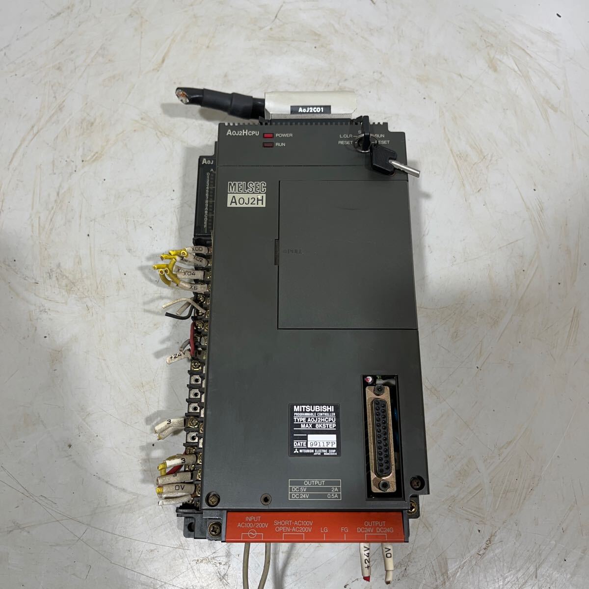 GB-5122 三菱MITSUBISHI MELSEC TYPE AOJ2HCPU MAX 8KSTEP 拍卖