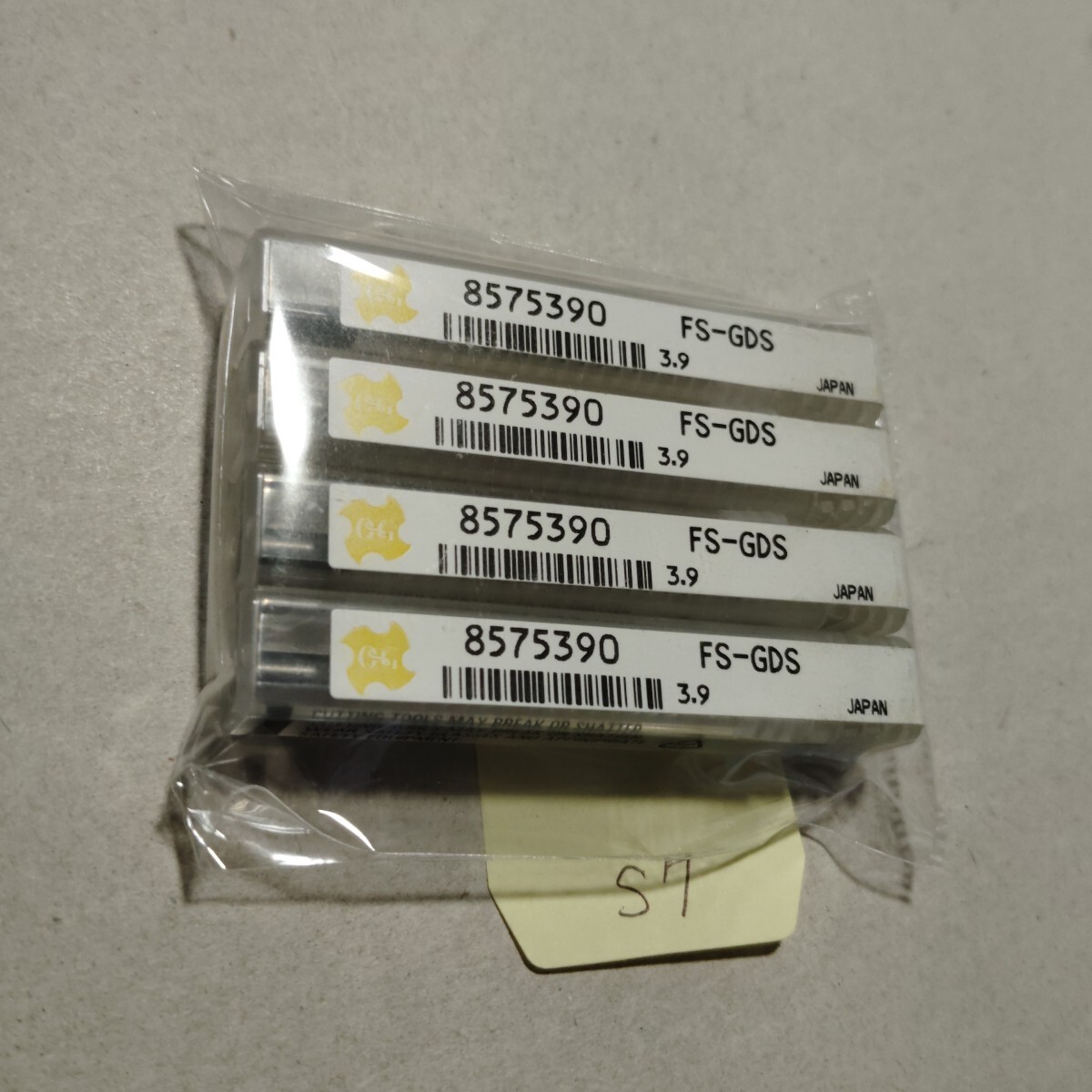 S7 未使用品 オーエスジー 超硬ドリル 3.9 4本セット 旋盤 フライス盤 OSG拍卖