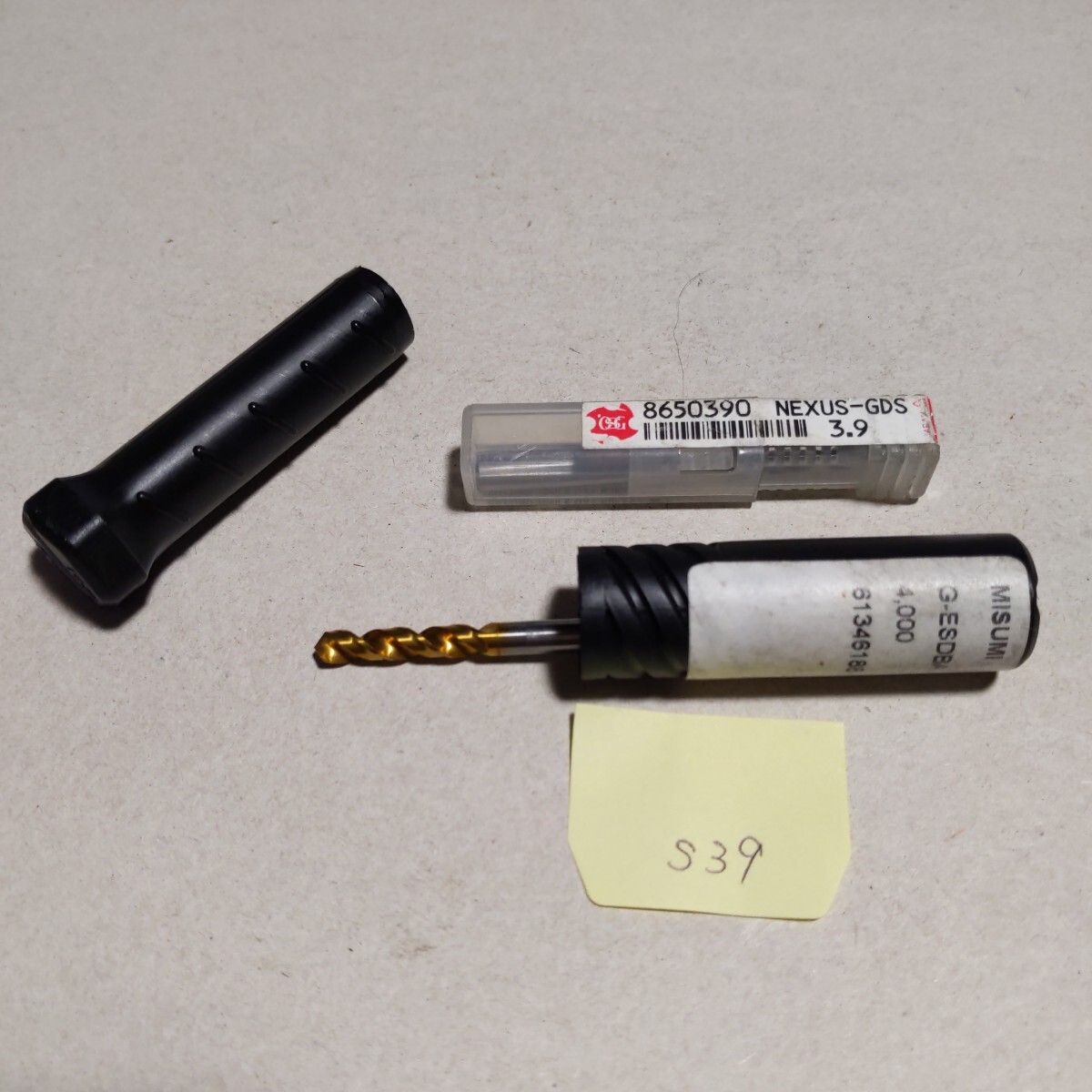 S39 未使用 OSG ミスミ コーティングドリル 3.9 4.0 ストレートドリル 旋盤 フライス盤拍卖