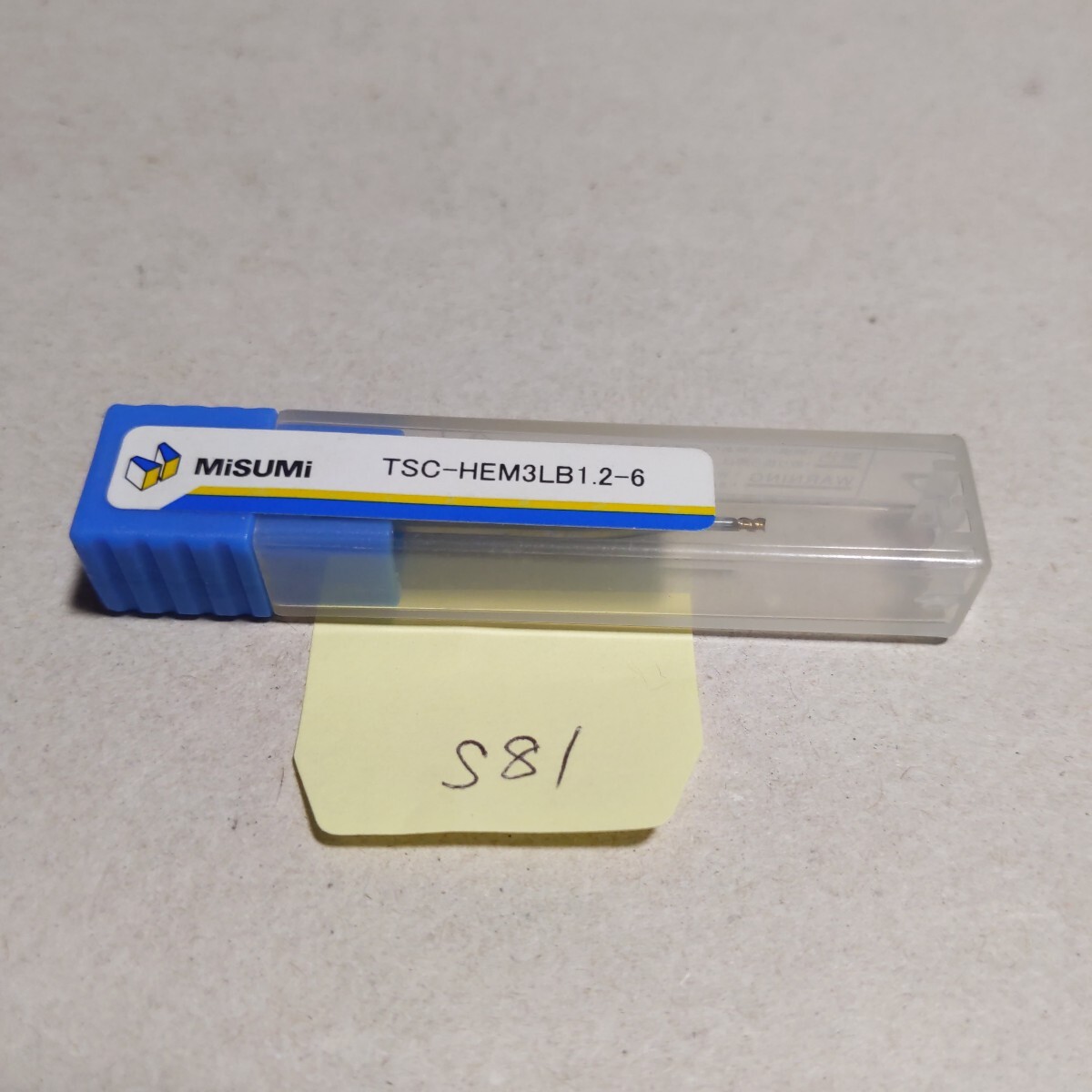 S81 未使用品 ミスミ 超硬エンドミル ロングネックエンドミル コーティングエンドミル 1.2 MISUMI 消耗品拍卖
