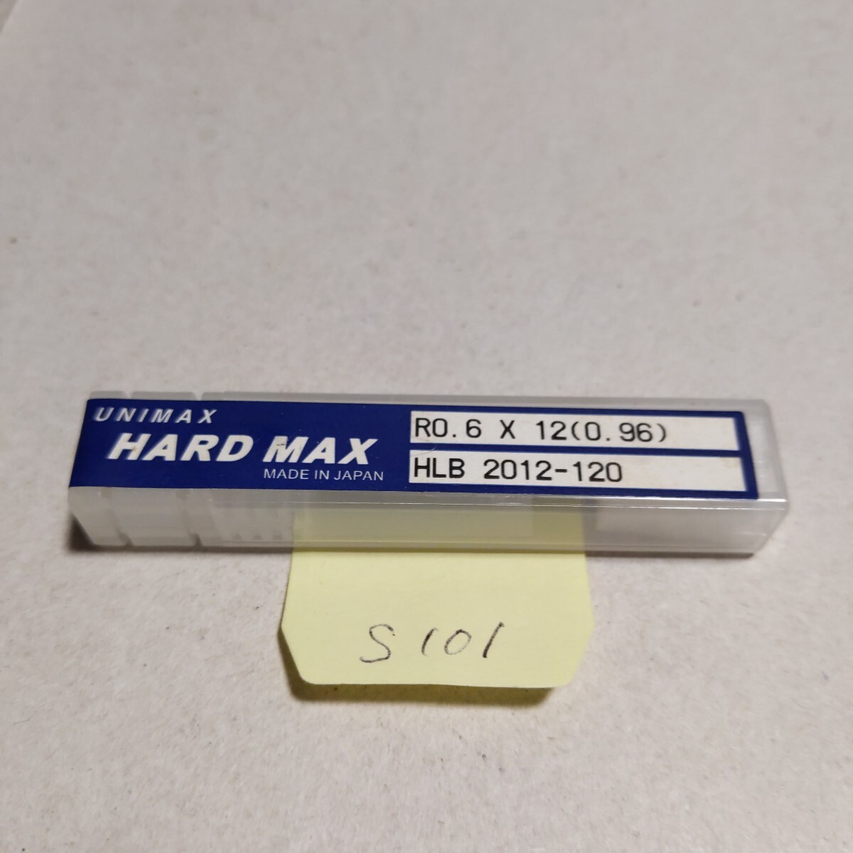 S101 未使用品 ユニオンツール 超硬ボールエンドミル HLB 2012-120 0.6R ロングネックボールエンドミル R0.6×12 消耗品拍卖