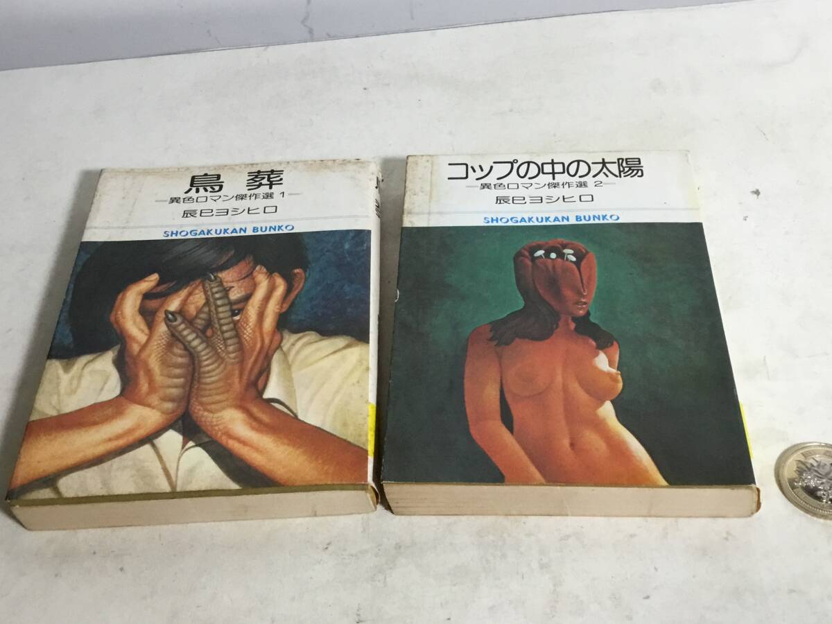 異色ロマン傑作選1.2『鳥 葬』+『コップの中の太陽』著/辰巳ヨシヒロ 小学館 昭和51年 拍卖