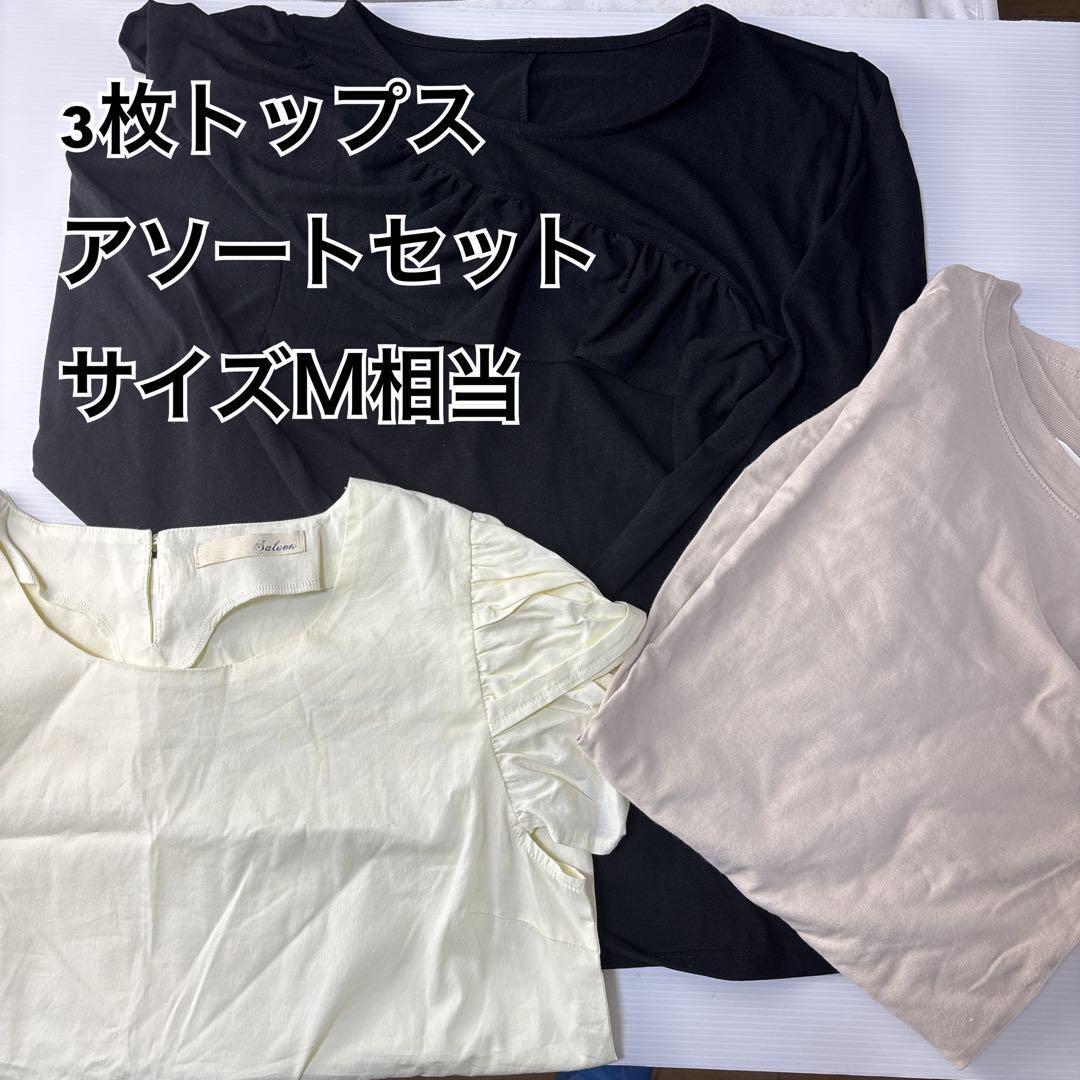 3枚トップス アソートセット サイズM相当拍卖