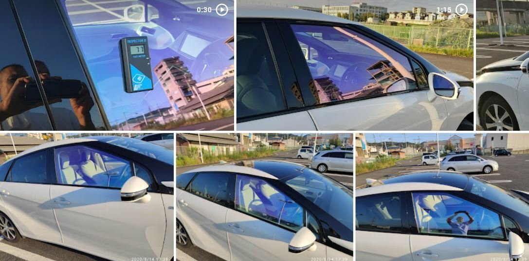 ラパン HE21S系 H14/1~フロント両サイド(運転席、助手席)AR79車種、型式別断熱カット済みカーフィルム拍卖