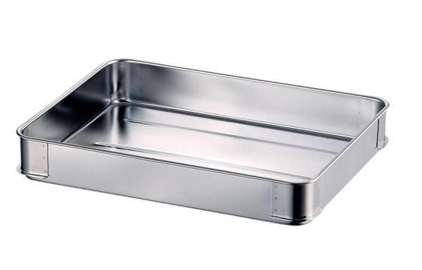 ☆そば餃子バット特大50(473X363XH52mm)ステンレス18-8(SUS304)だから錆びに強く丈夫で長持ち日本製新品拍卖