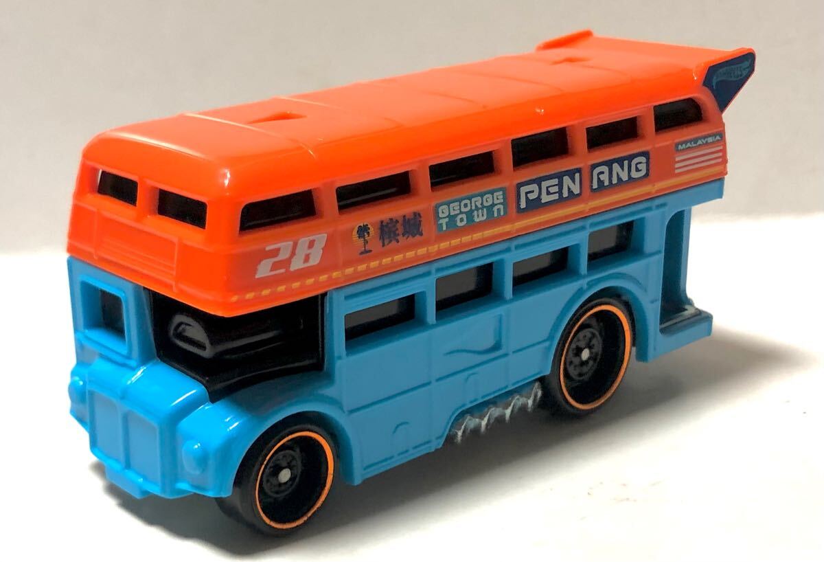 人気 2024 HW Let’s Race 劇中車カラー カラバリ Trouble Decker トラブル デッカー London Bus Drag Car マレーシア ペナン島 絶版拍卖