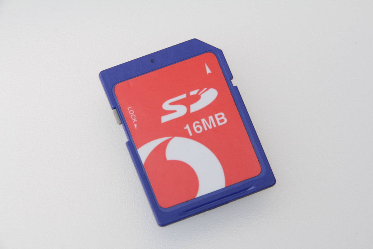 16MB SDカード J-PHONE拍卖