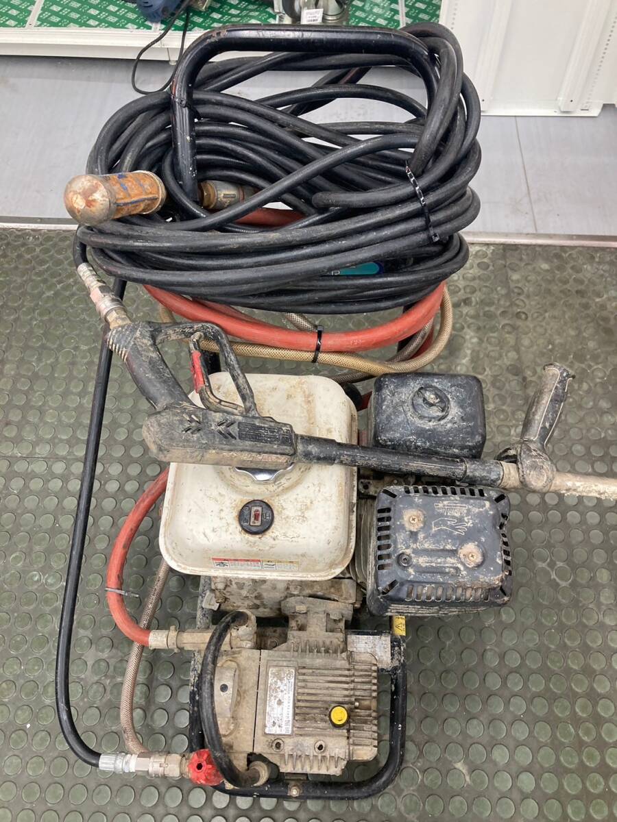 【引取限定】【中古品】【0924】★スーパー工業 エンジン式高圧洗浄機(コンパクト&カート型) SEC-1315-2NE ITCQ8NCHP6S9拍卖