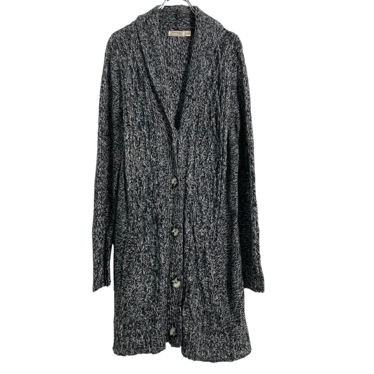 FadedGlory アクリル ニット セーター カーディガン レディース XL ブラック ホワイト ロング ビッグサイズ 古着卸 アメリカ仕入 a611-8101拍卖