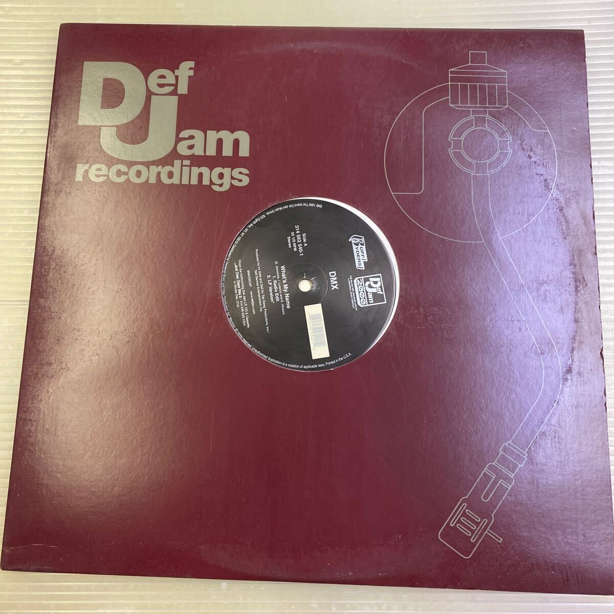 【同梱可】☆彡 DMX ● WHAT'S MY NAME(12インチ) ★061111☆ 314562540-1拍卖