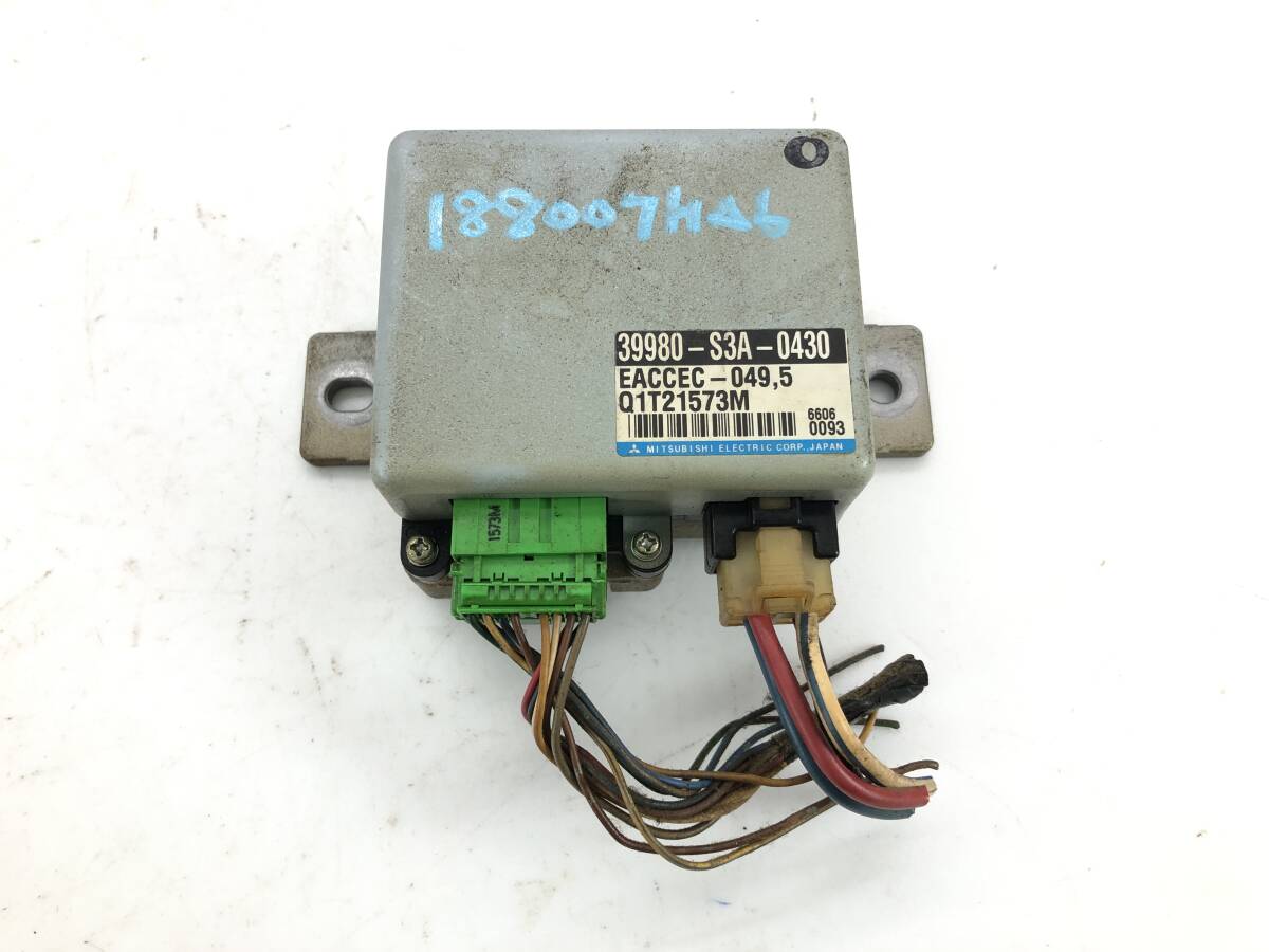 _b188007 ホンダ アクティトラック SDX HA6 パワステコンピューター パワーステアリング 39980-S3A-0430 HA7 バン HA7 HH6 バモス HM1 HM2拍卖