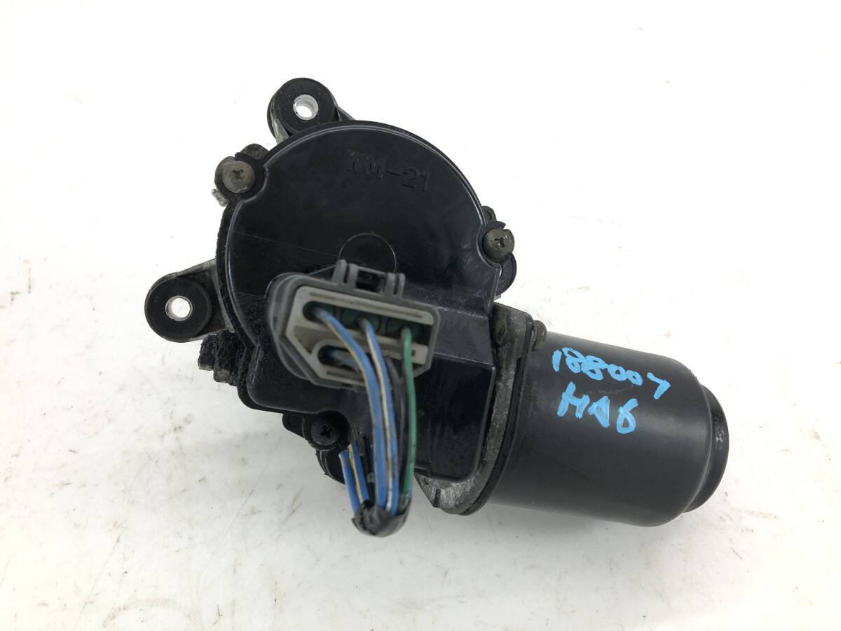 _b188007 ホンダ アクティトラック SDX HA6 ワイパーモーター フロント WM-21 HA7 バン HH5 HH6 バモス HM1 HM2拍卖