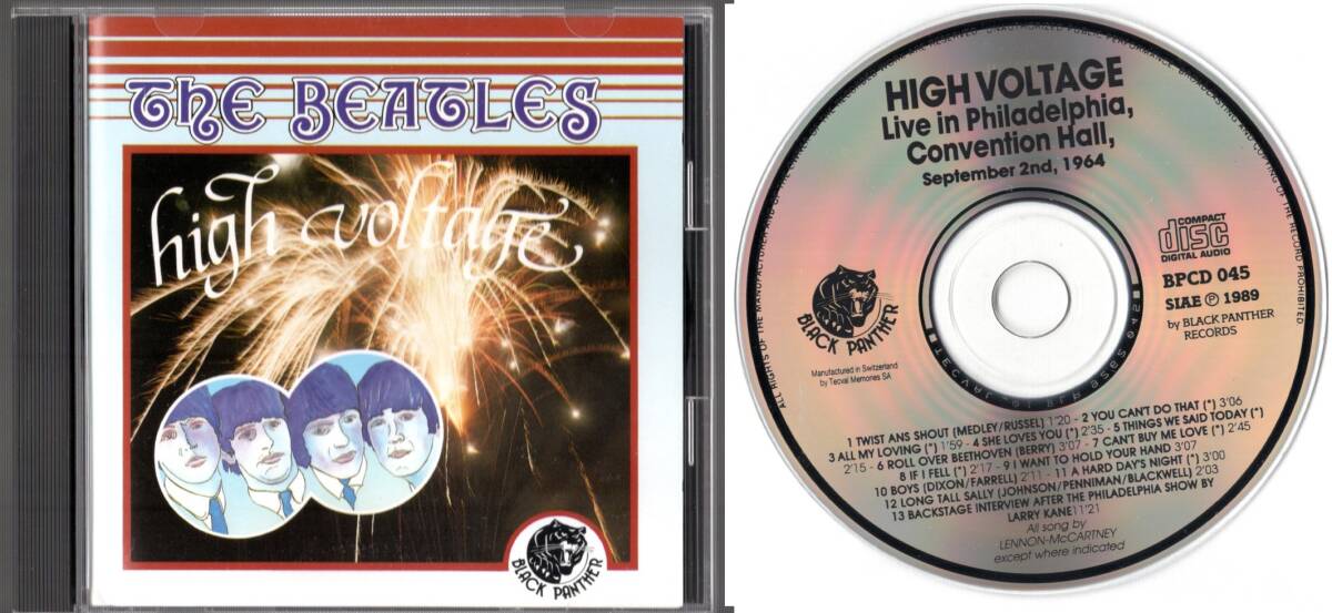 CD【Live in Convention 1964(Italy 1989年)】Beatles ビートルズ拍卖