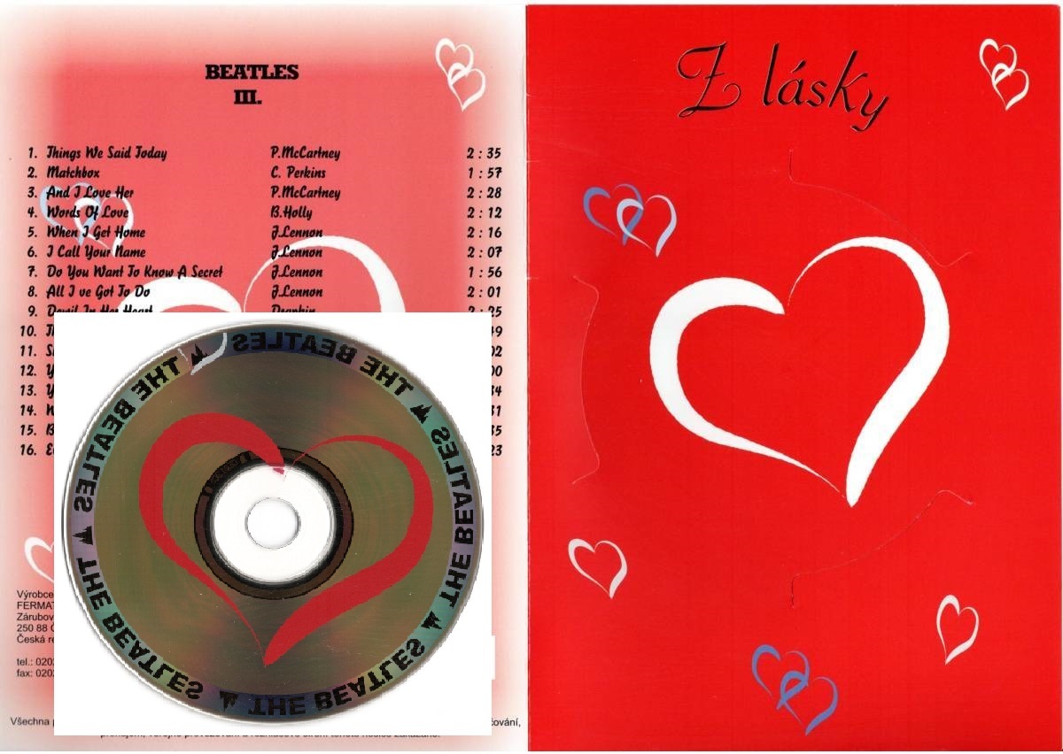 CD 紙ジャケット【チェコ製 THE BEATLES III 】Beatles ビートルズ拍卖