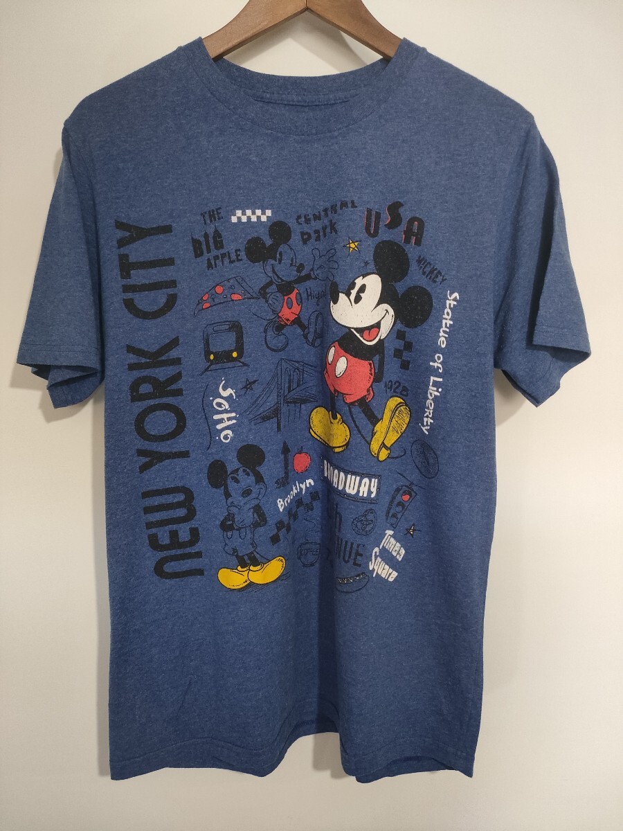 00s ミッキーinニューヨークTシャツ ディズニー M拍卖