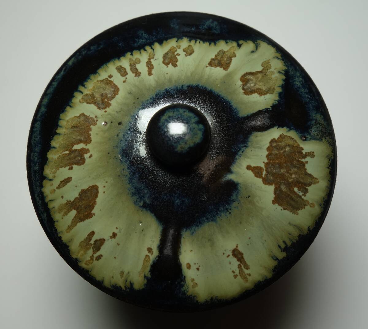 侘茶器 黒小岱 高級 蓋付き茶器 五徳 小代焼拍卖