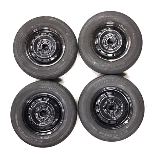 スズキ 12インチ×4.00B 4穴 ホイール エコピア R680 145/80R12 80/78N LT タイヤ 4点セット拍卖