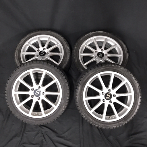 Sデザイン 17×7JJ 5H×100 ホイール アイスガード iG20 225/45R17 91Q スタッドレスタイヤ 4本セット拍卖