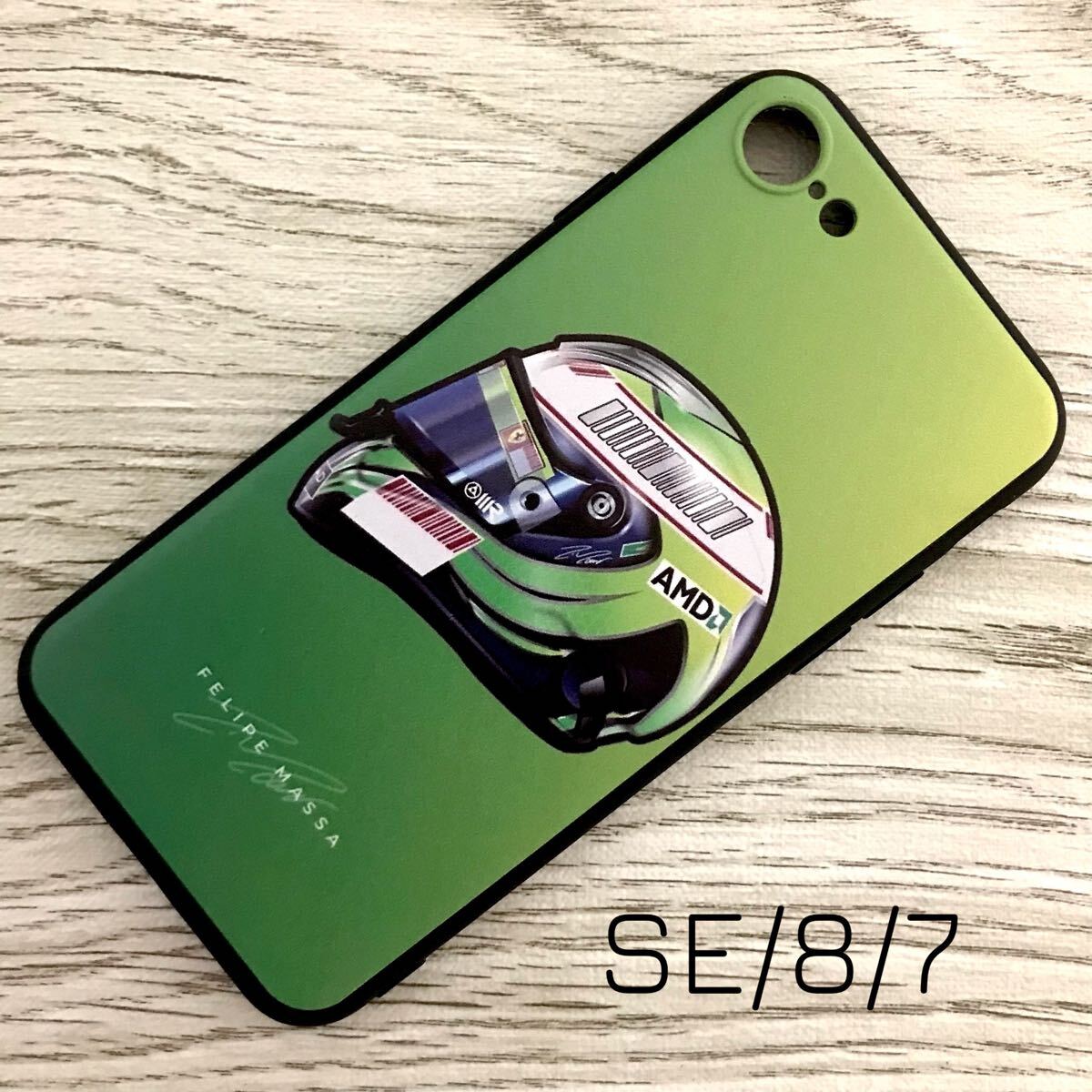 フェリペ・マッサ ヘルメット iPhone 8 / 7 / SE ケース F1 ザウバー フェラーリ ウィリアムズ ブラジル スマホ拍卖