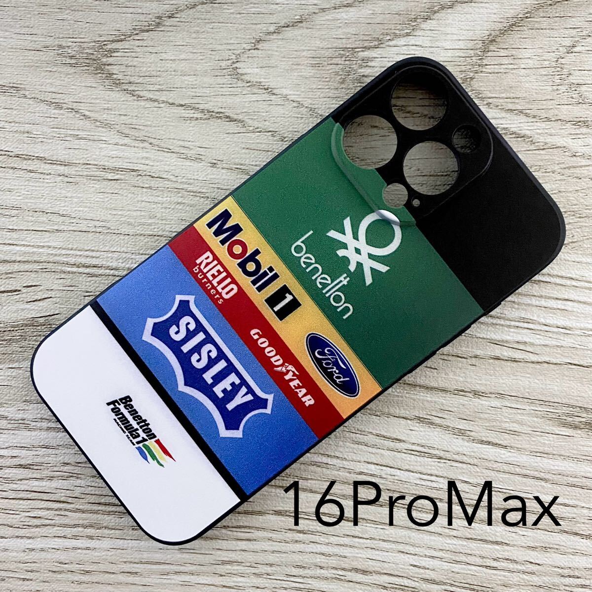 ベネトン フォード iPhone 16 Pro Max ケース F1 B188 ナニーニ ブーツェン ジョニー・ハーバート スマホ拍卖