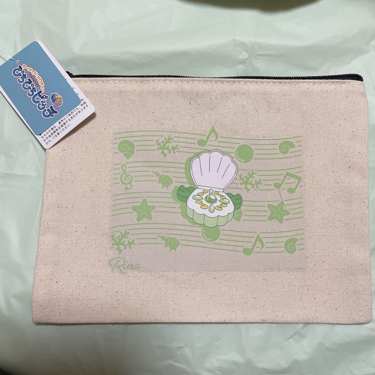 送料無料 新品 マーメイドメロディー ぴちぴちピッチ フラットポーチ ① 送料込み拍卖