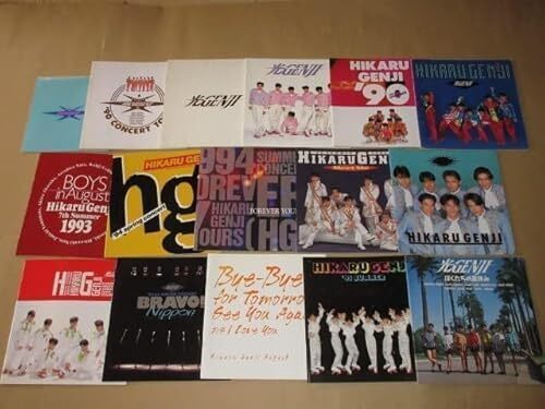 光GENJI 1988-1995 全 パンフレット 初期 ファーストコンサート ラスト Super5 Bye-bye 解散 卒業 全巻セット SPRING SUMME WINTER拍卖
