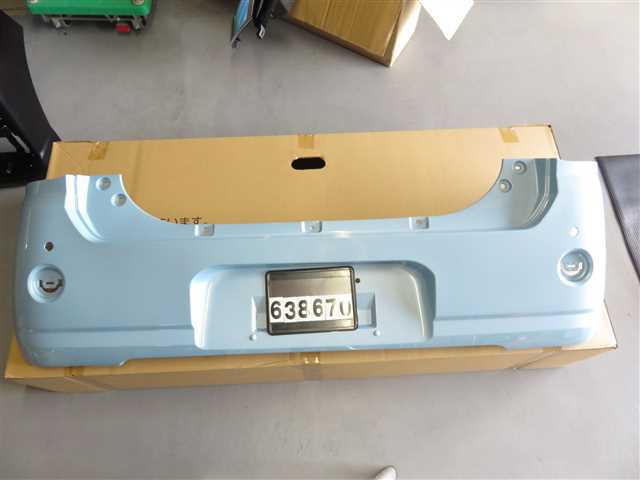 【6386】ミラトコット LA550S リヤバンパー新品 センサー付き 52159-B2B30-JO拍卖