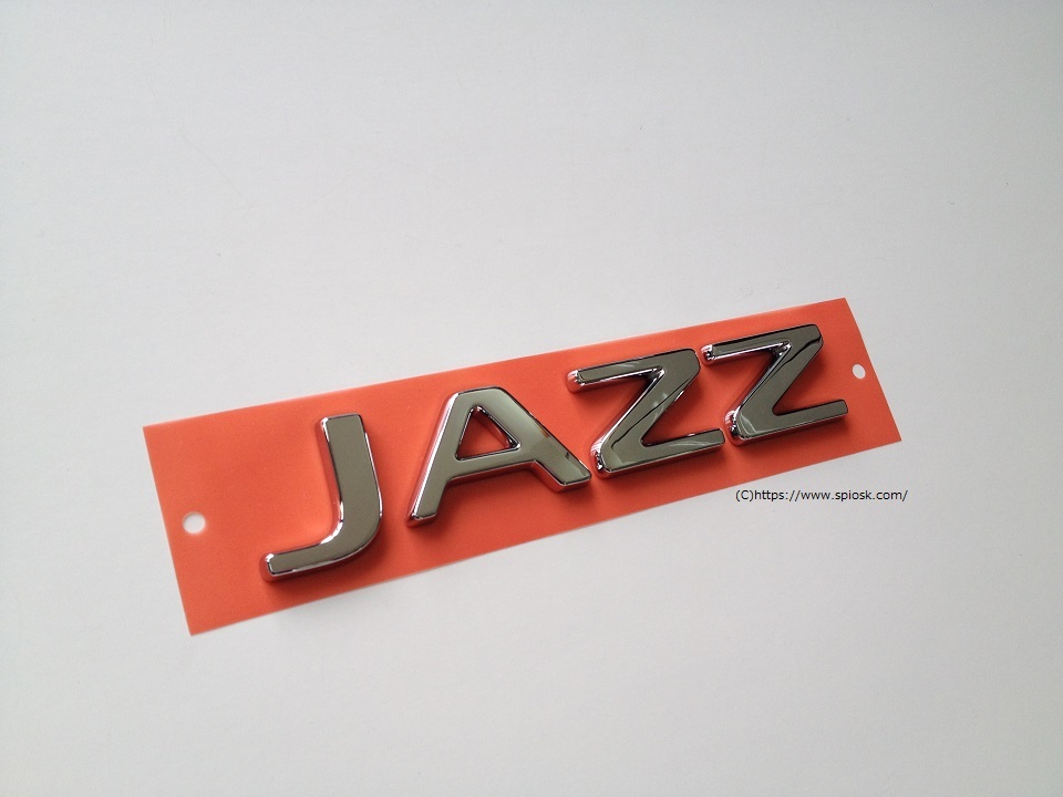 GR系 新型フィット HONDA FIT ホンダ フィット 輸出仕様パーツ リアエンブレム JAZZ拍卖