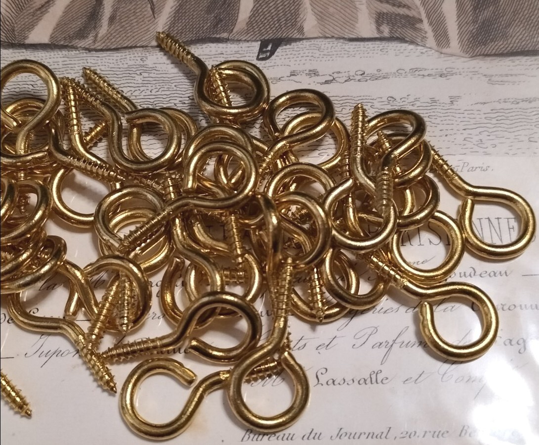 フランスアンティーク 真鍮 フレーム 額縁 ブラス ゴールド 西洋家具 補修 金具 英国スタイル ヨーロッパビンテージ まとめ売り ブロカント拍卖