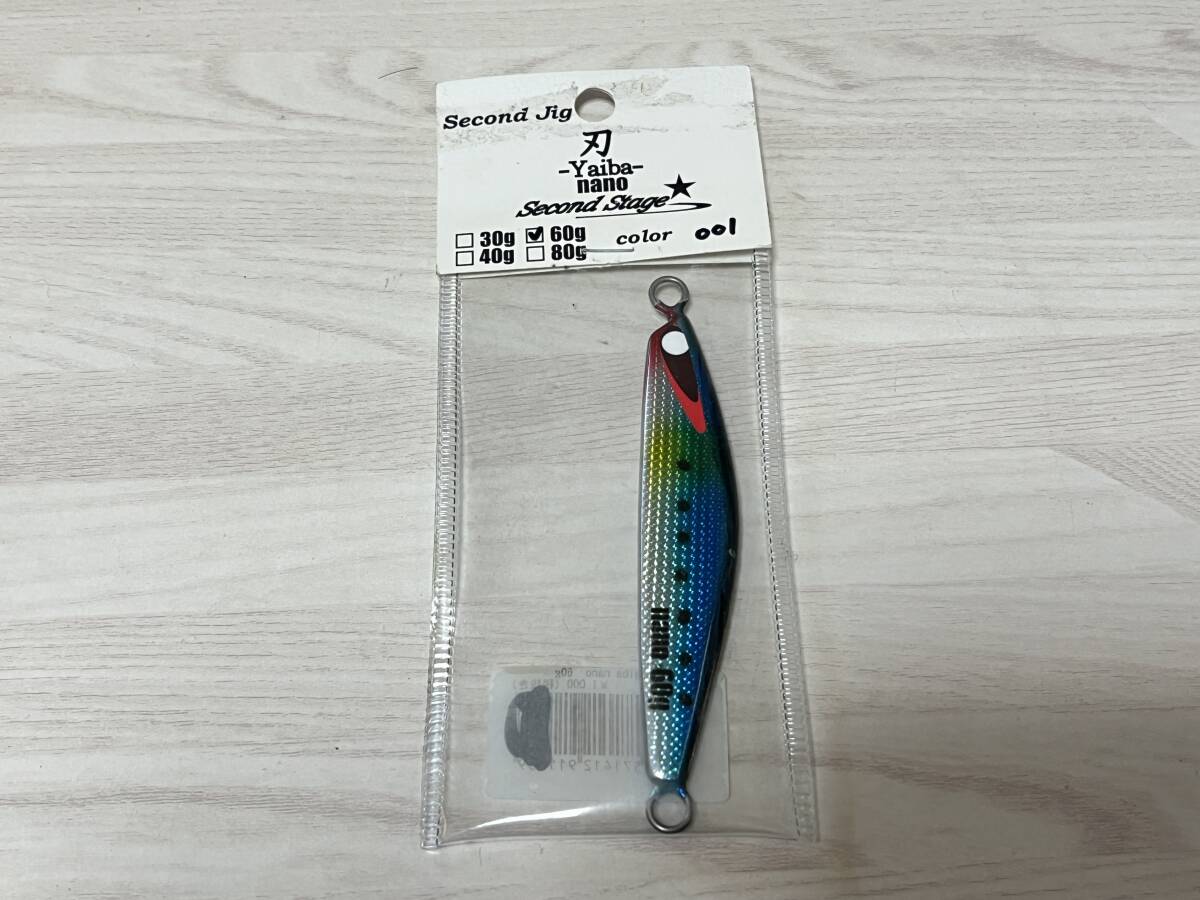 ■■ 新品 セカンドステージ セカンドジグ 刃 ヤイバ ナノ 60g【マイワシ】Yaiba Second Stage ■■ E3.11拍卖