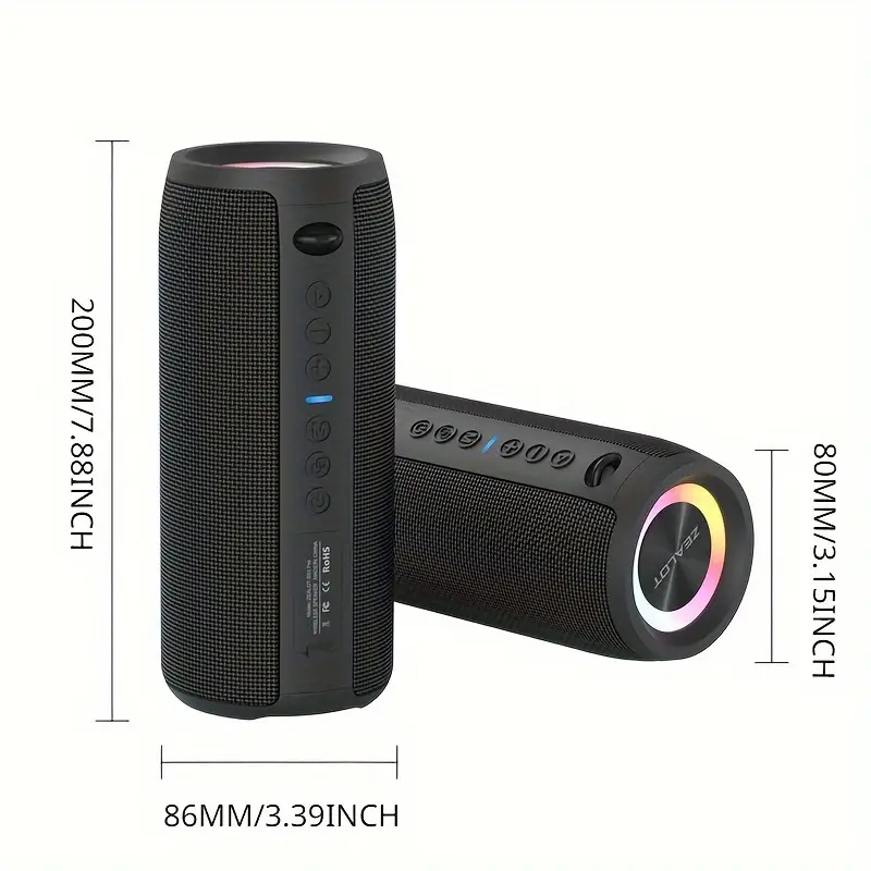 【 格安 アウトレット 新品 】 高音質 ZEALOT S51 Pro 40W スピーカー ( Bluetooth接続 / USB接続 / TFカード / 防水 )拍卖