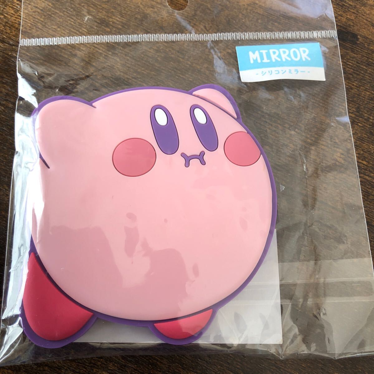 星のカービィ シリコンミラー ホバリング CUTE MODEL kirbyダイカット 半立体 コンパクト 鏡 026970拍卖