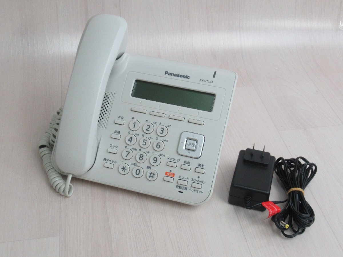 パナソニック Panasonic KX-UT123N 保証有 ZZT 2581 o拍卖