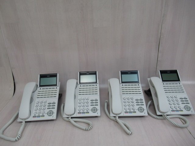 NEC DTK-24D-1D(WH)TEL UNIVERGE Aspire WX 4台セット 綺麗 保証有 PZ2 17786※拍卖