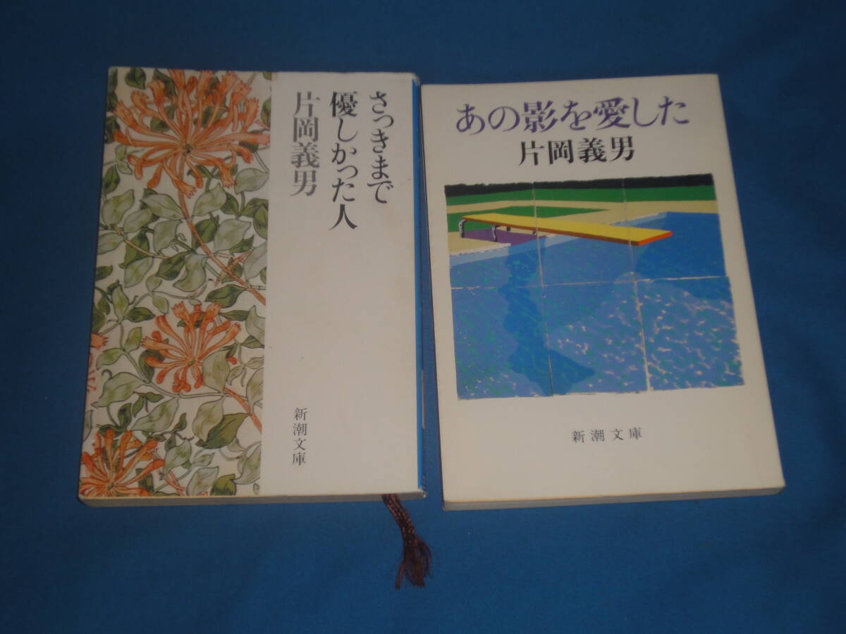 片岡義男 ★ あの影を愛した・さっきまで優しかった人  ★ 文庫本拍卖