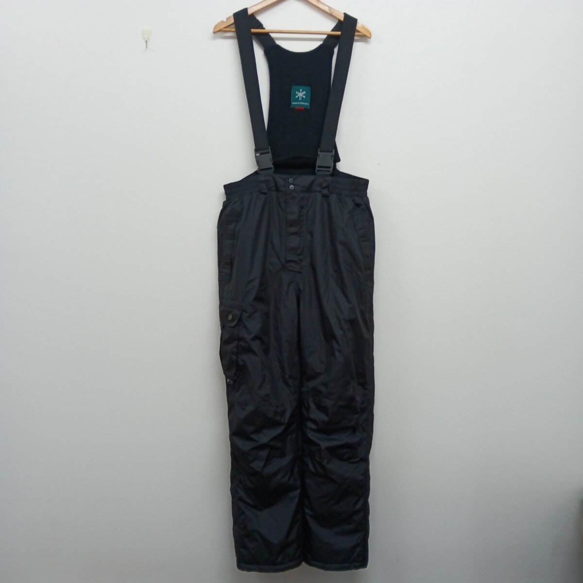 made in fishland カーゴパンツ(中綿、シャカパン、スボン) 3L 黒 背中部分着脱可能拍卖