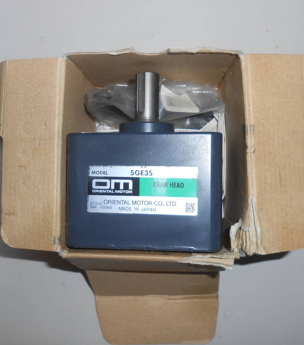 オリエンタルモーター ギアBOX 5GE3S 中古品 シャフト径 15φ拍卖