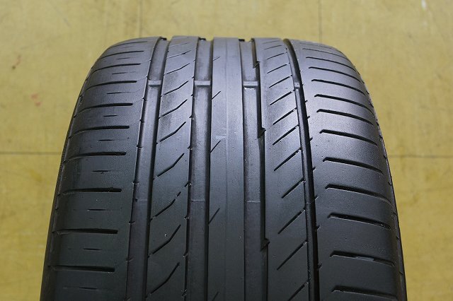 【中古】255/40R19 コンチネンタル コンチスポーツ コンタクト5 21年 1本 スペア 応急拍卖