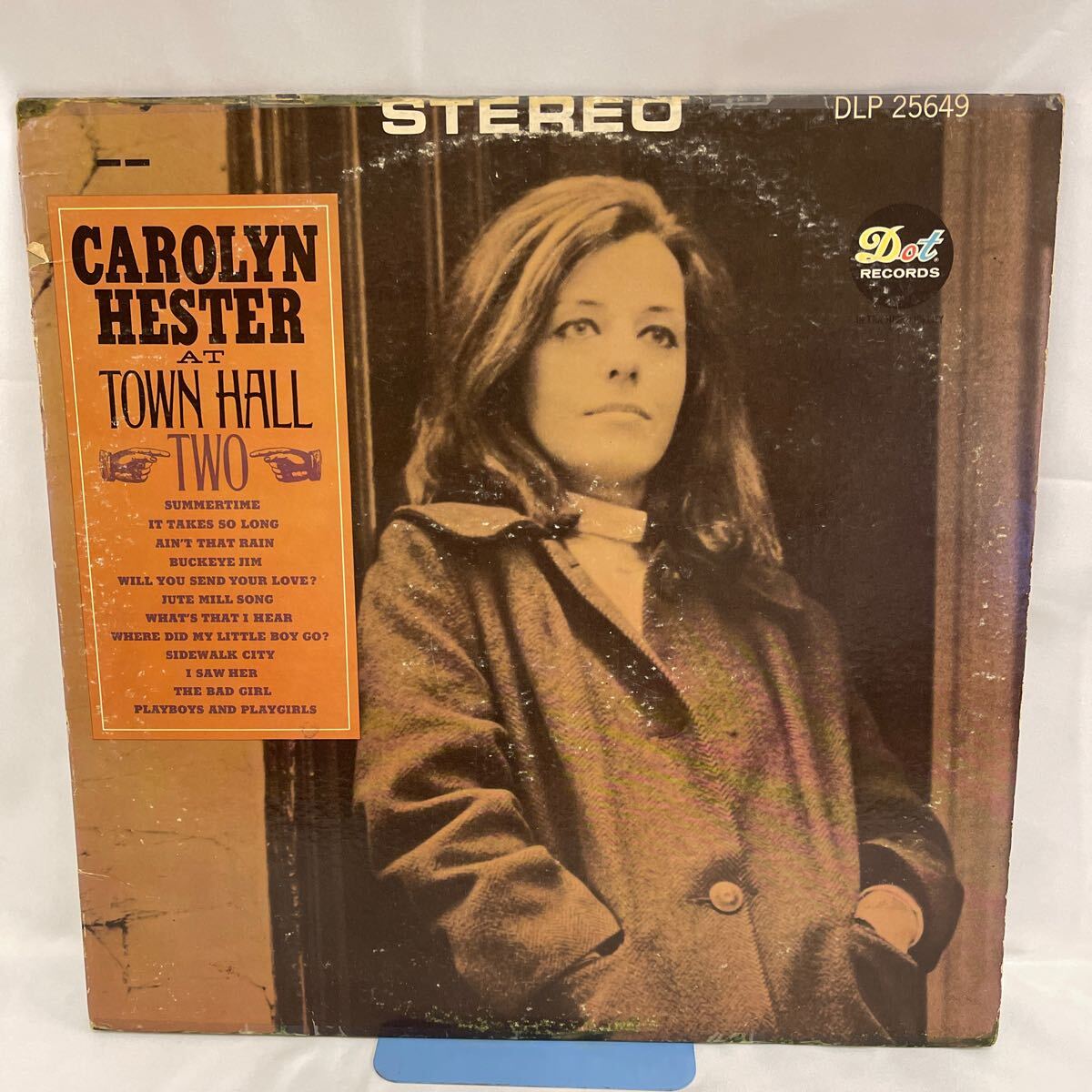41103N 輸入盤 12inch LPレコード★CAROL HESTER AT TOWN HALL, TWO ★DLP25649拍卖