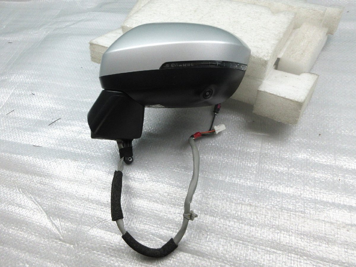 ◆ SNT33 T33 エクストレイル X-TRAIL 純正 左ドアミラー カメラ・BSM付き 13ピン+1ピン MURAKAMI J054 ブリリアントシルバー拍卖