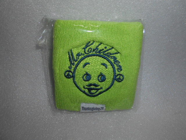 ①ミスチル Mr.children リストバンド 1個 ミスターチルドレン拍卖