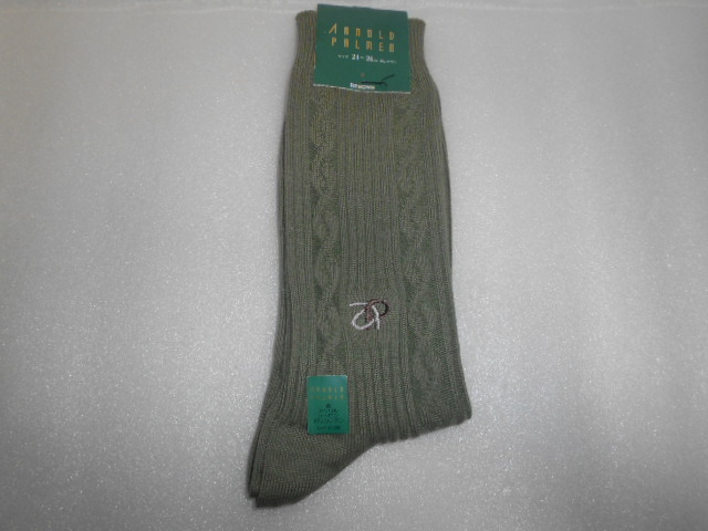①ARNOLD PALMER アーノルドパーマー 靴下 1足 24~26㎝拍卖