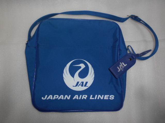 ハワイ就航50周年記念 復刻フライトバッグ バゲージタグ付き JAL拍卖